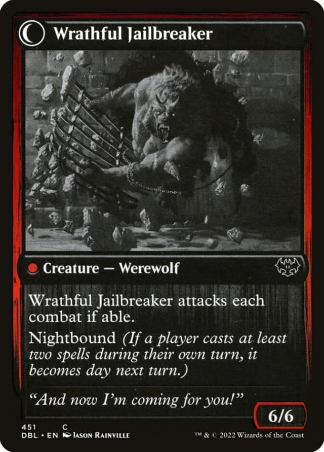 Weary Prisoner // Wrathful Jailbreaker image