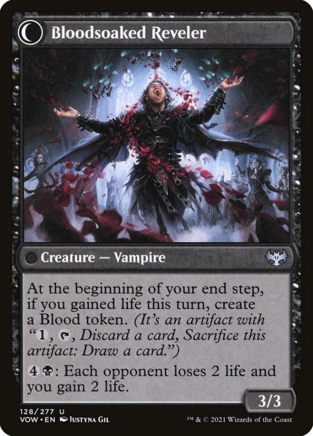 Restless Bloodseeker // Bloodsoaked Reveler image
