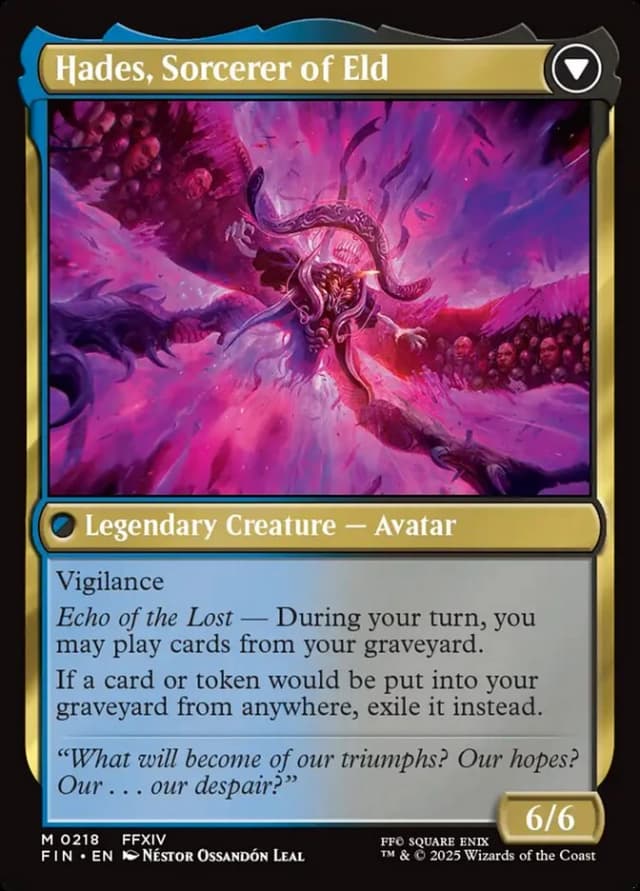 Emet-Selch, Unsundered // Hades, Sorcerer of Eld image