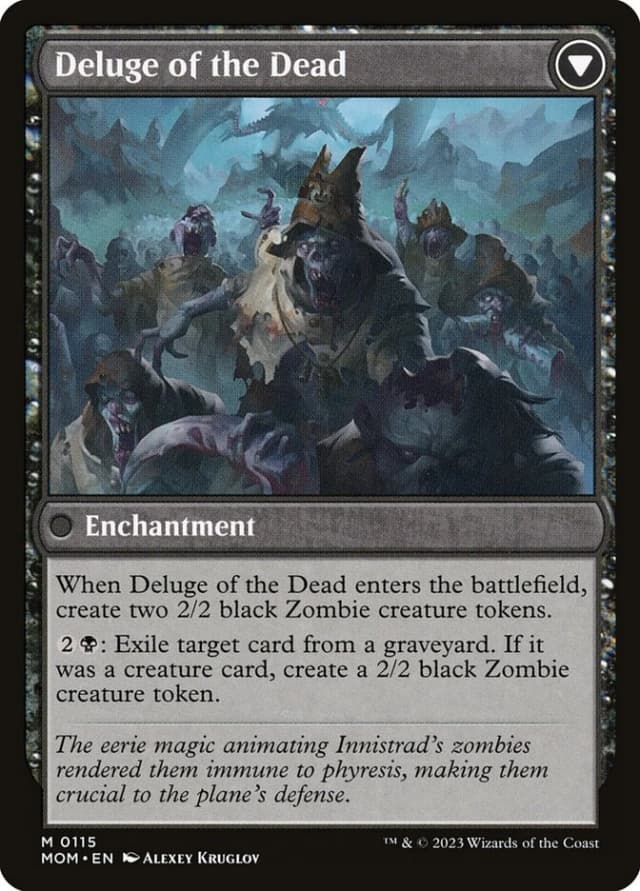 Invasion of Innistrad // Deluge of the Dead image