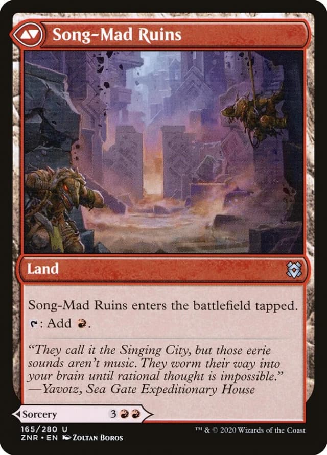 Song-Mad Treachery // Song-Mad Ruins image