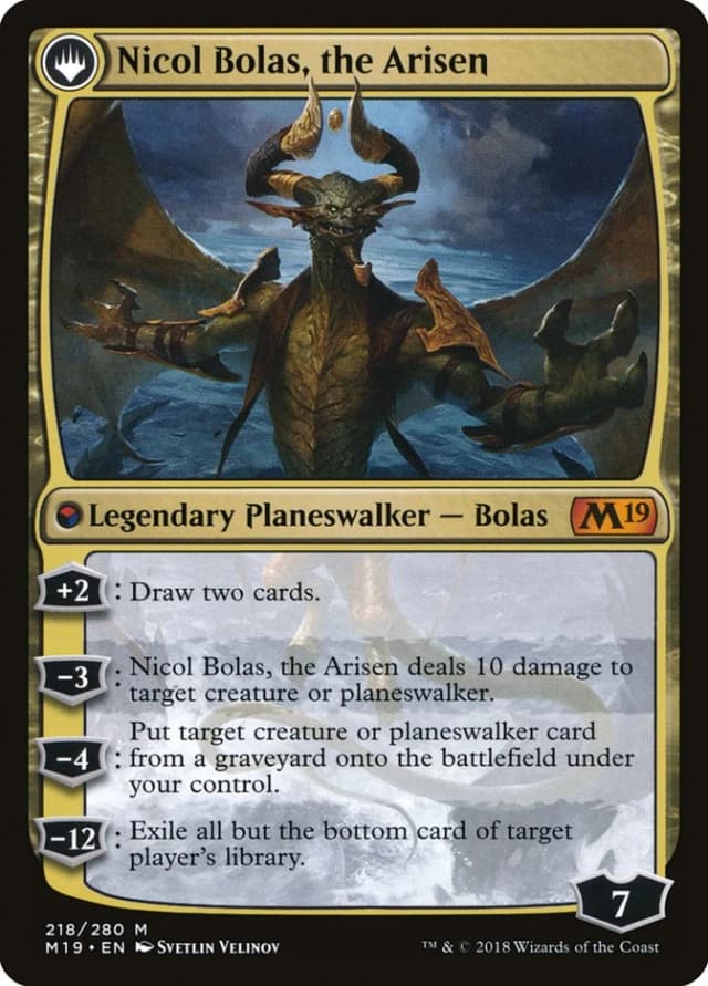Nicol Bolas, the Ravager // Nicol Bolas, the Arisen image