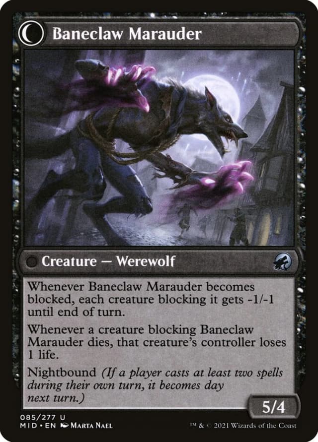 Baneblade Scoundrel // Baneclaw Marauder image