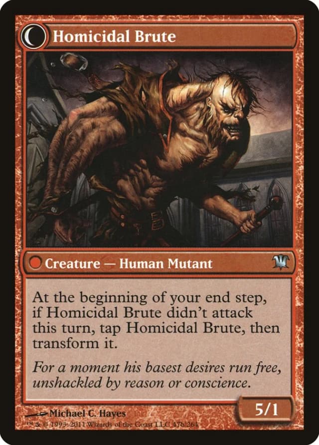 Civilized Scholar // Homicidal Brute image