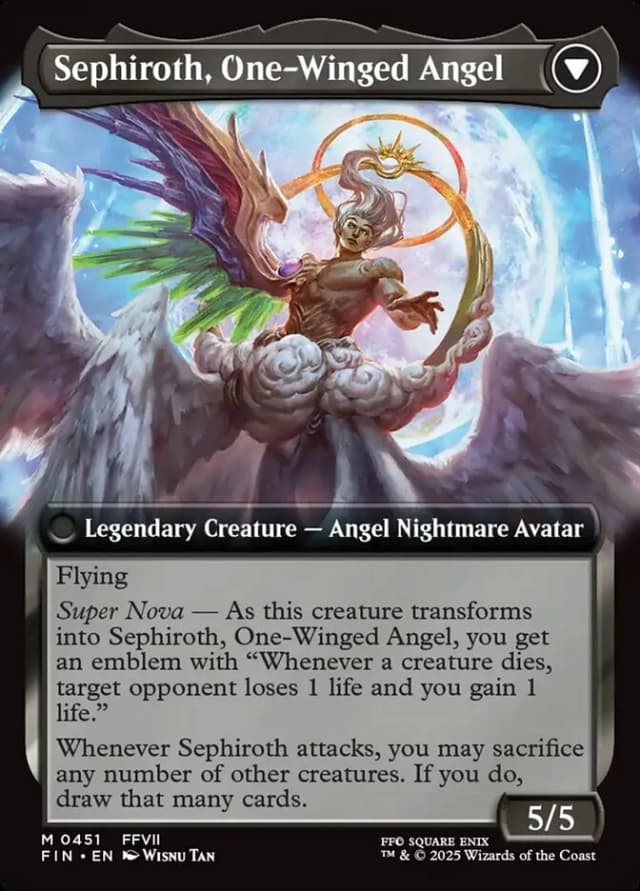Sephiroth, Fabled SOLDIER // Sephiroth, One-Winged Angel image