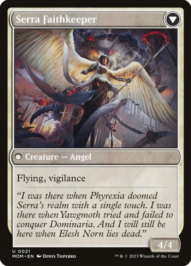 Invasion of Dominaria // Serra Faithkeeper image