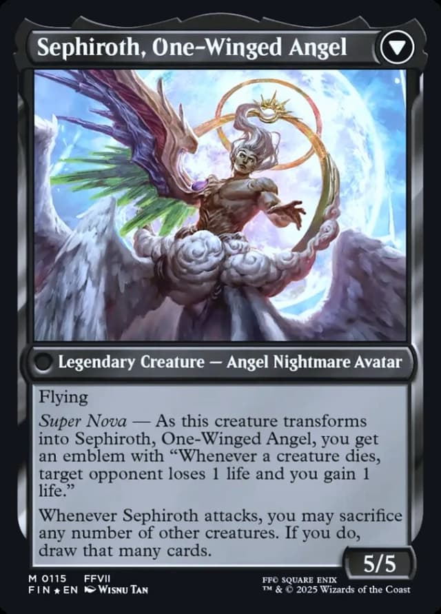 Sephiroth, Fabled SOLDIER // Sephiroth, One-Winged Angel image