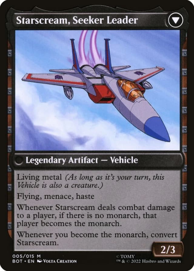 Starscream, Power Hungry // Starscream, Seeker Leader image