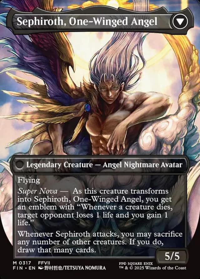 Sephiroth, Fabled SOLDIER // Sephiroth, One-Winged Angel image