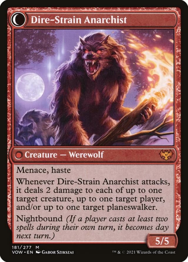 Volatile Arsonist // Dire-Strain Anarchist image