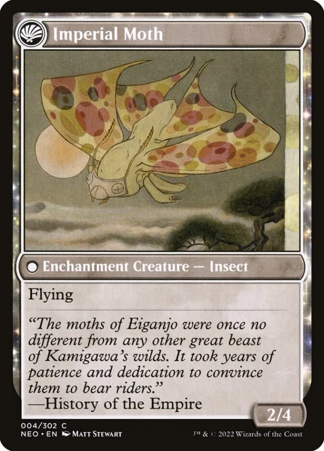 Befriending the Moths // Imperial Moth image
