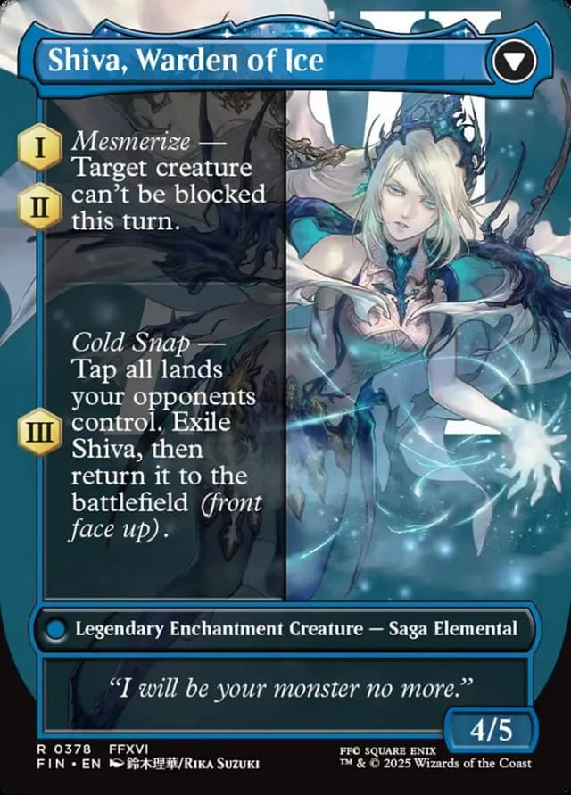 Jill, Shiva's Dominant // Shiva, Warden of Ice image