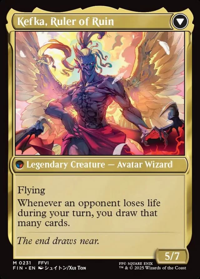 Kefka, Court Mage // Kefka, Ruler of Ruin image