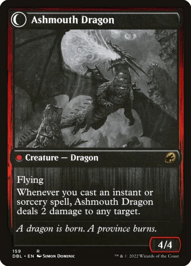 Smoldering Egg // Ashmouth Dragon image
