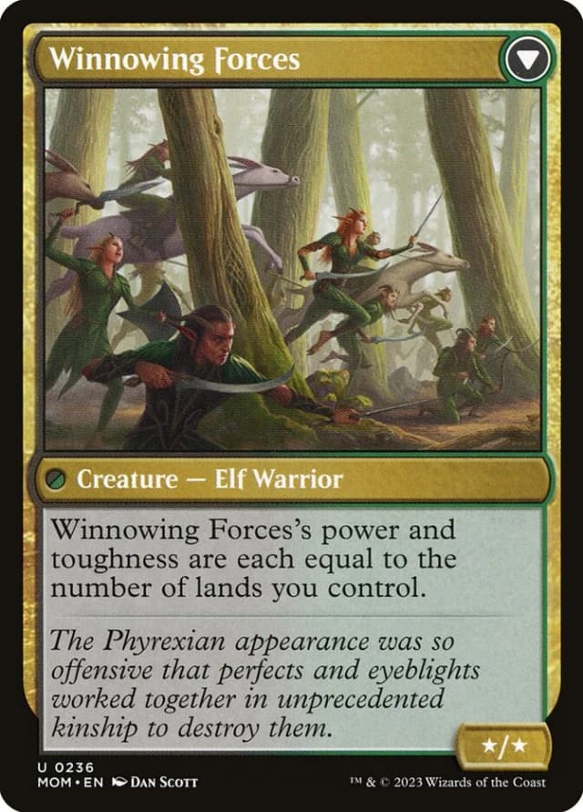 Invasion of Lorwyn // Winnowing Forces image