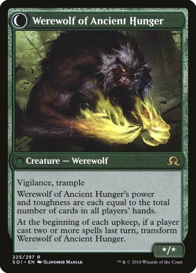 Sage of Ancient Lore // Werewolf of Ancient Hunger image