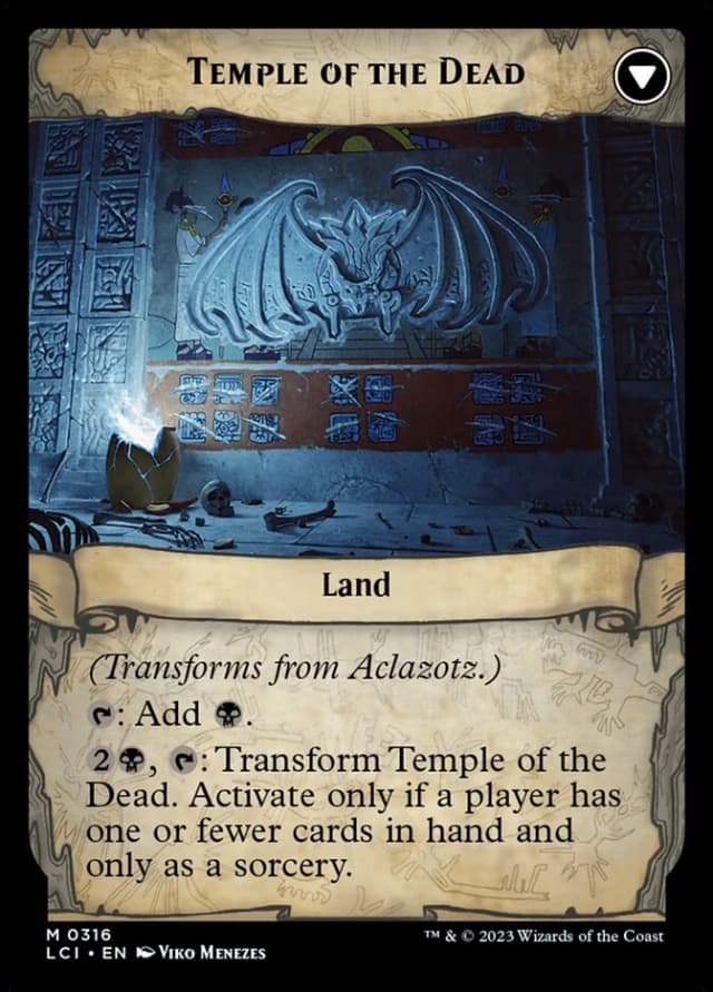 Aclazotz, Deepest Betrayal // Temple of the Dead image