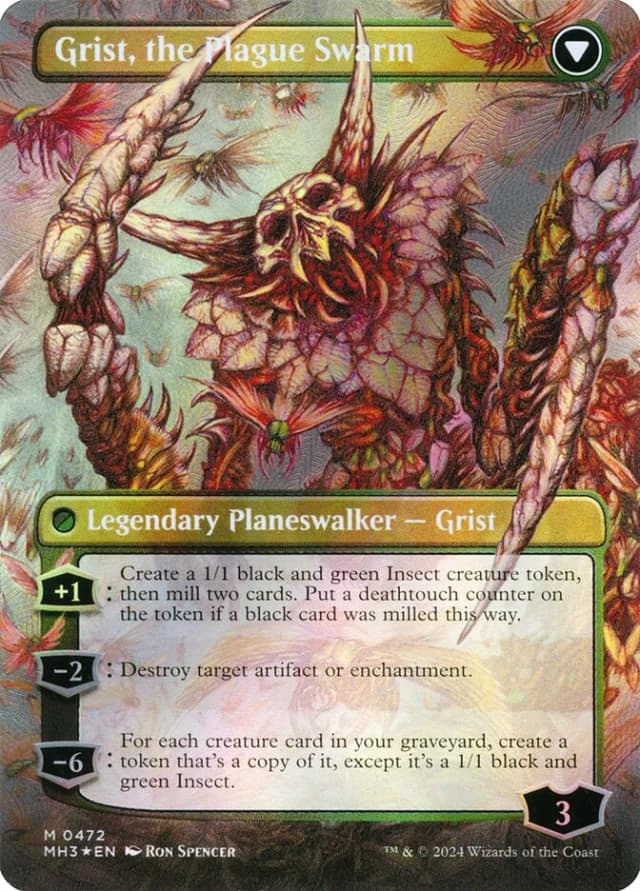 Grist, Voracious Larva // Grist, the Plague Swarm image