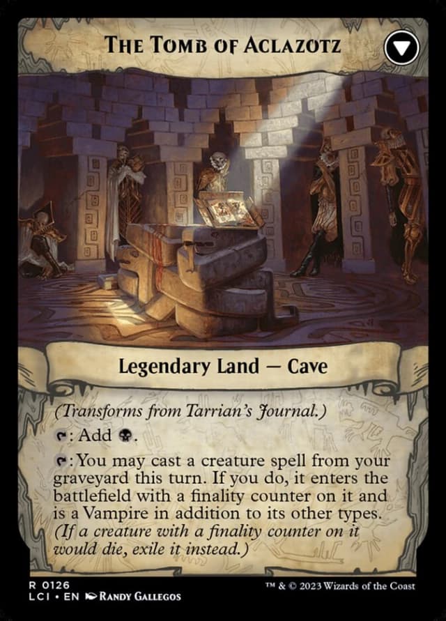 Tarrian's Journal // The Tomb of Aclazotz image