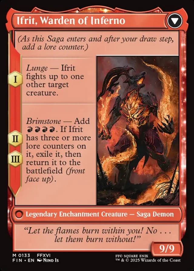 Clive, Ifrit's Dominant // Ifrit, Warden of Inferno image