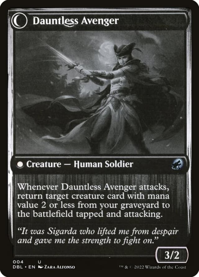 Bereaved Survivor // Dauntless Avenger image
