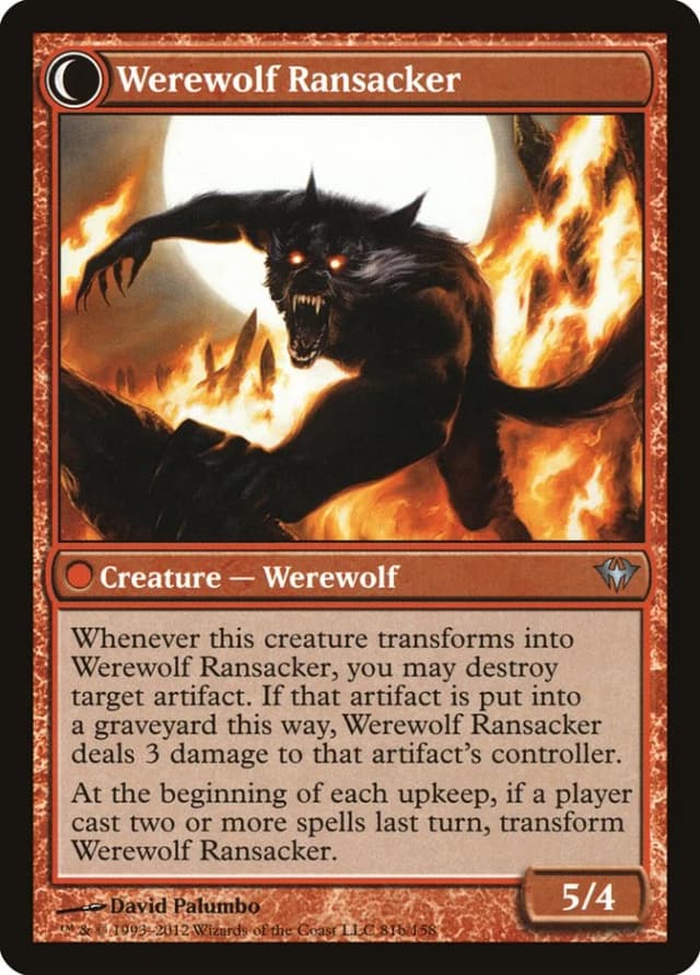 Afflicted Deserter // Werewolf Ransacker image