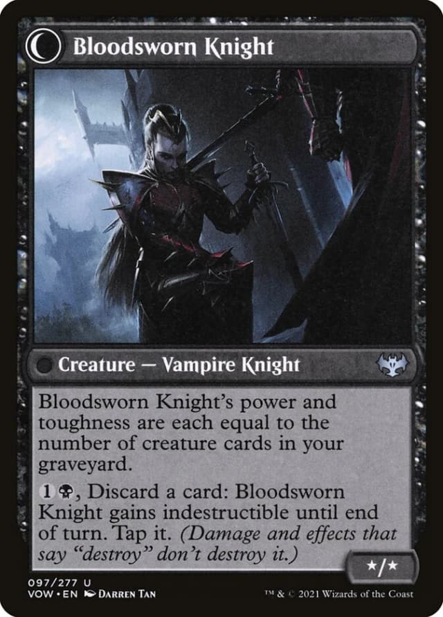 Bloodsworn Squire // Bloodsworn Knight image