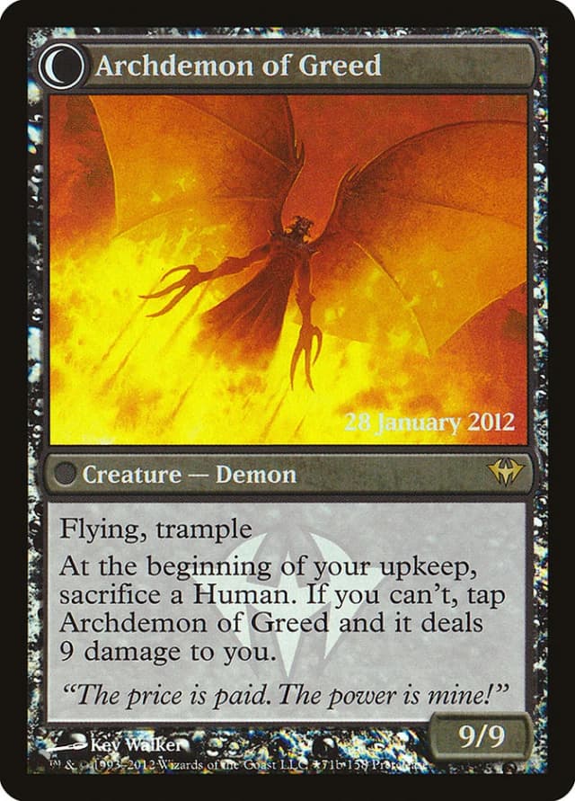 Ravenous Demon // Archdemon of Greed image