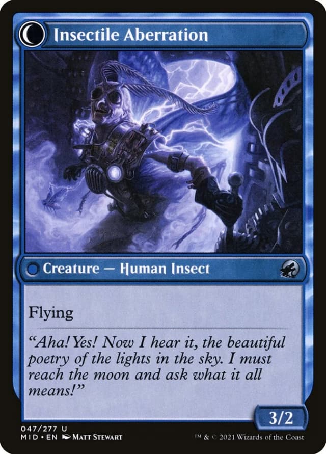 Delver of Secrets // Insectile Aberration image