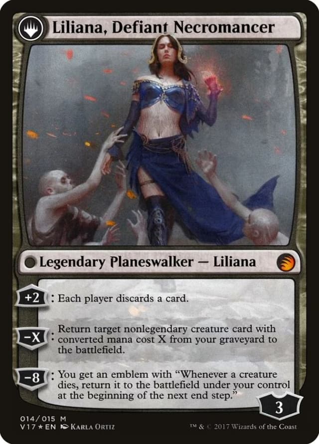Liliana, Heretical Healer // Liliana, Defiant Necromancer image