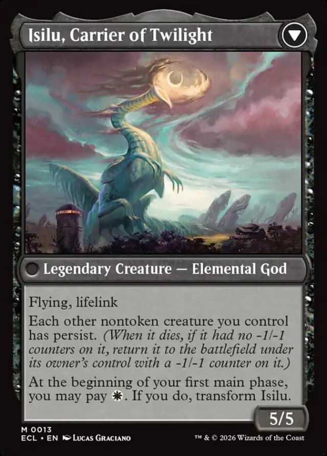 Eirdu, Carrier of Dawn // Isilu, Carrier of Twilight image