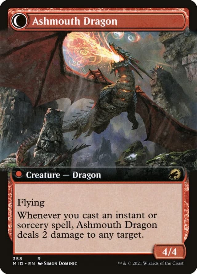 Smoldering Egg // Ashmouth Dragon image