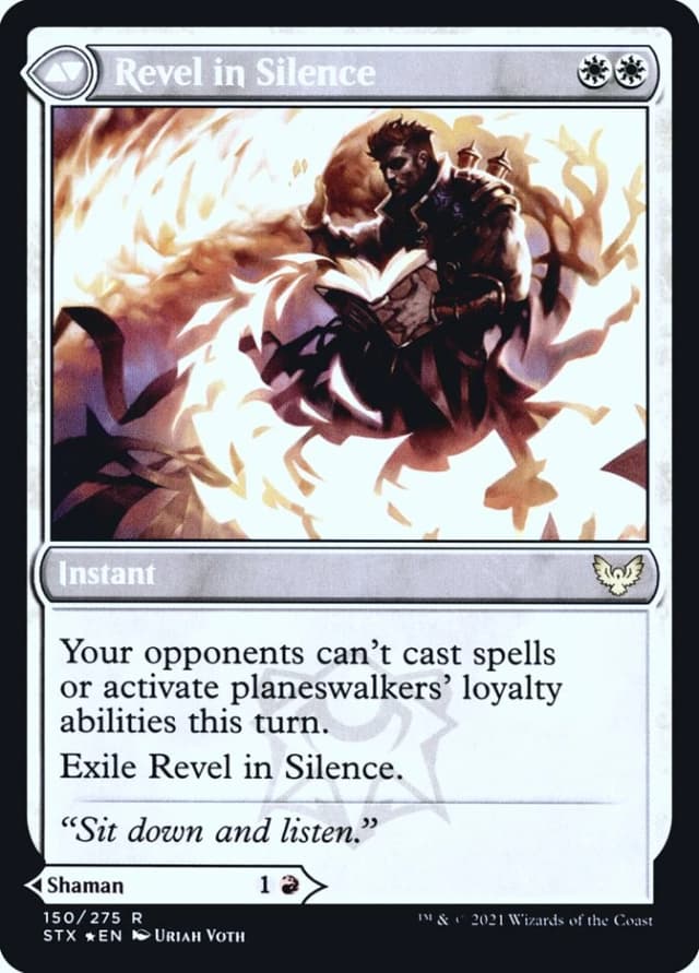 Flamescroll Celebrant // Revel in Silence image
