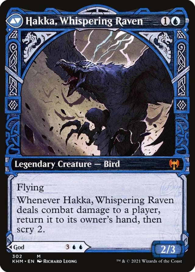Alrund, God of the Cosmos // Hakka, Whispering Raven image