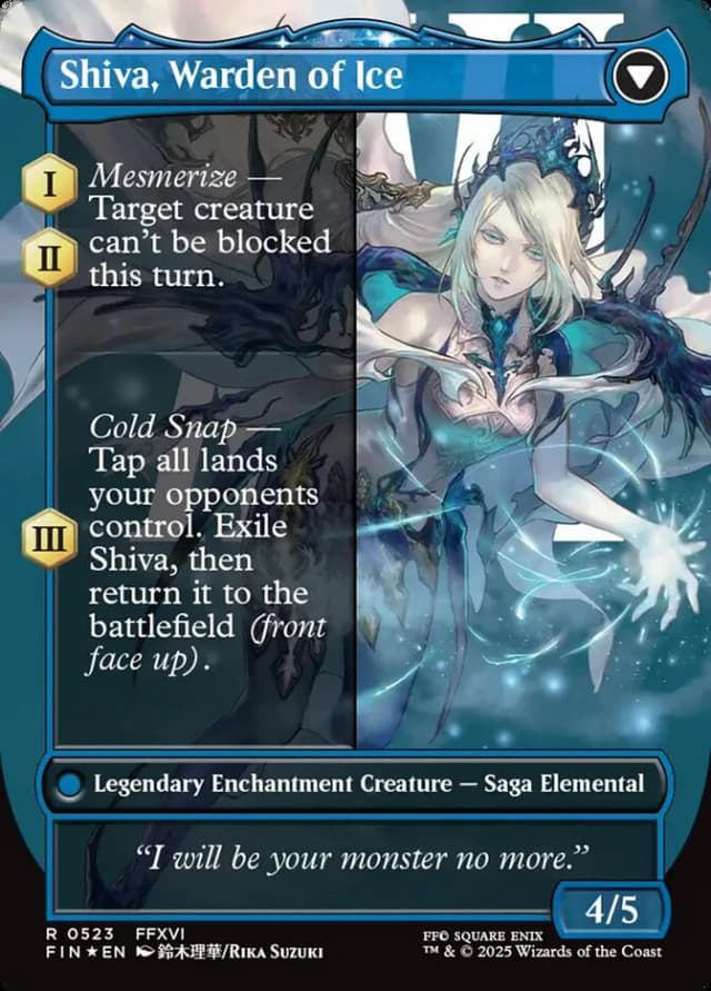 Jill, Shiva's Dominant // Shiva, Warden of Ice image