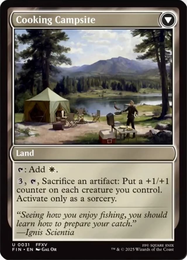 Sidequest: Catch a Fish // Cooking Campsite image