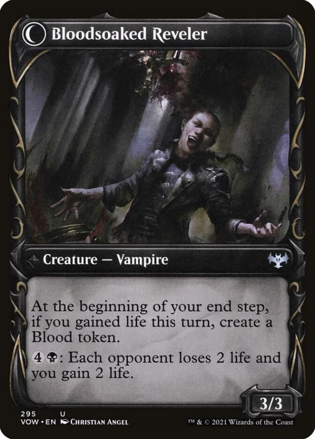 Restless Bloodseeker // Bloodsoaked Reveler image