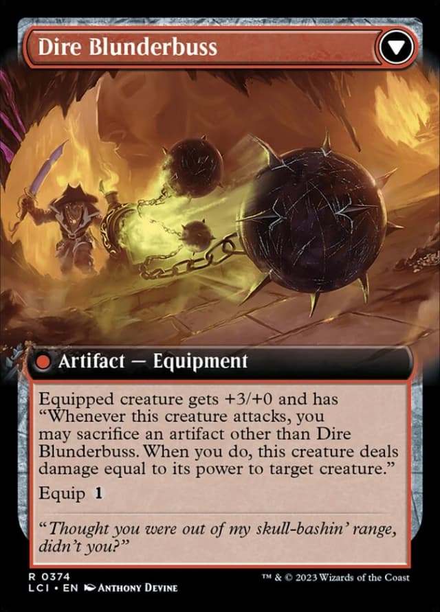Dire Flail // Dire Blunderbuss image