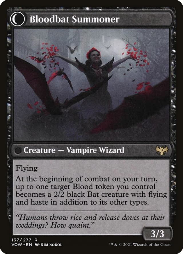 Voldaren Bloodcaster // Bloodbat Summoner image