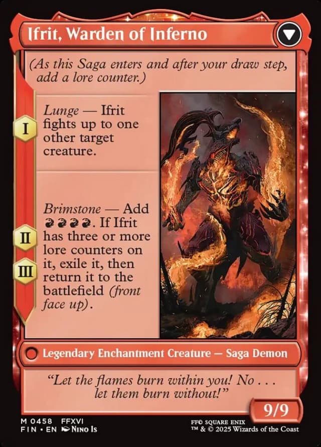 Clive, Ifrit's Dominant // Ifrit, Warden of Inferno image