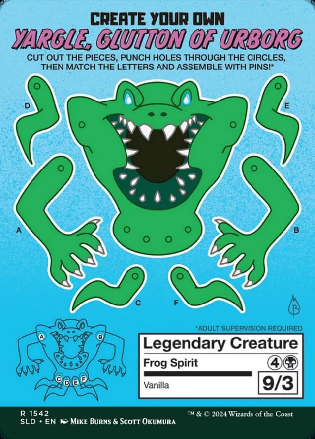 Yargle, Glutton of Urborg // Yargle, Glutton of Urborg image