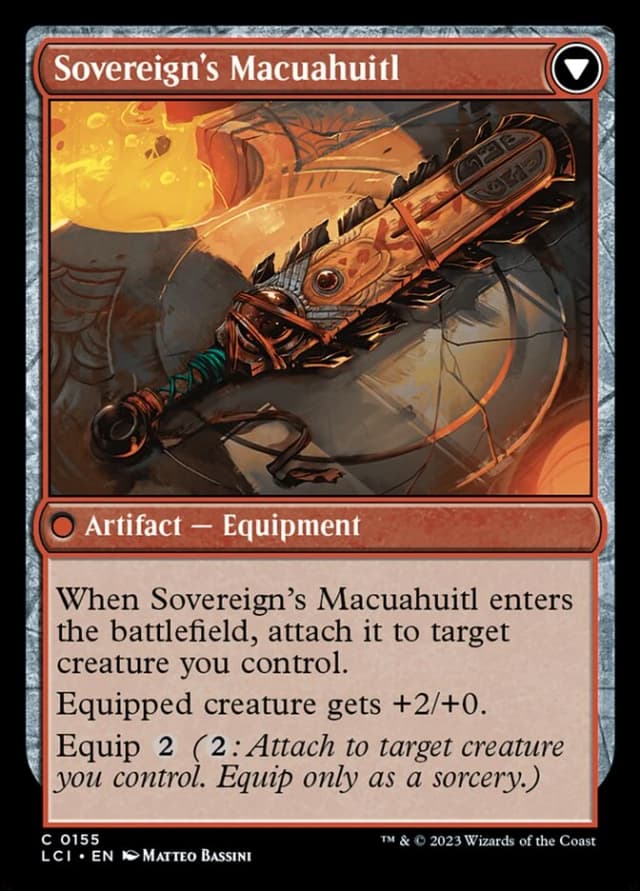 Idol of the Deep King // Sovereign's Macuahuitl image