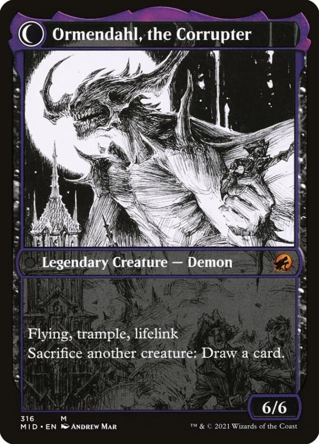 Jerren, Corrupted Bishop // Ormendahl, the Corrupter image