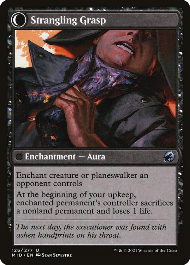 Vengeful Strangler // Strangling Grasp image