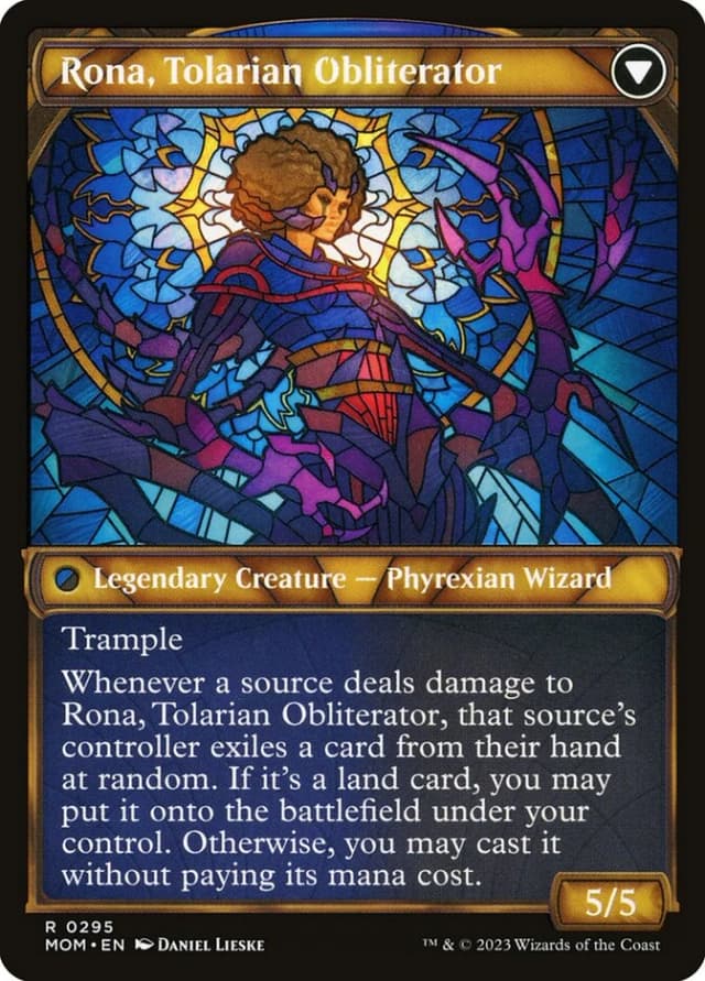 Rona, Herald of Invasion // Rona, Tolarian Obliterator image