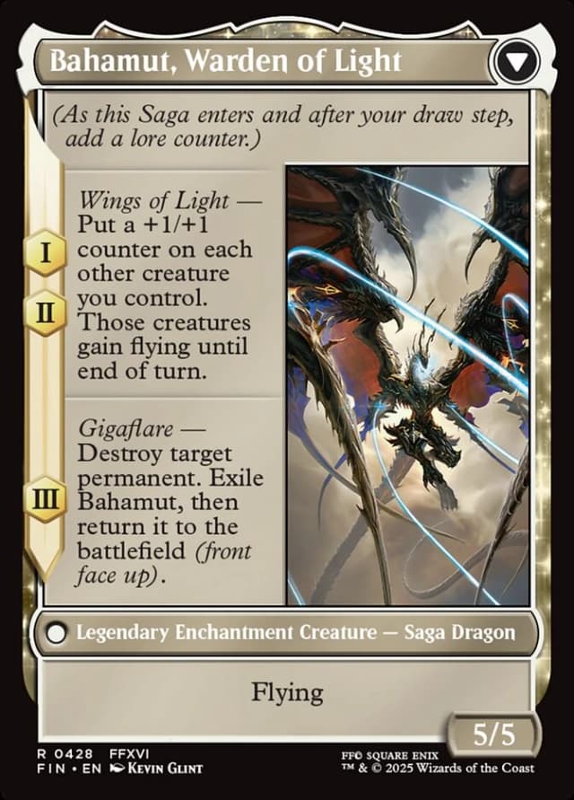 Dion, Bahamut's Dominant // Bahamut, Warden of Light image