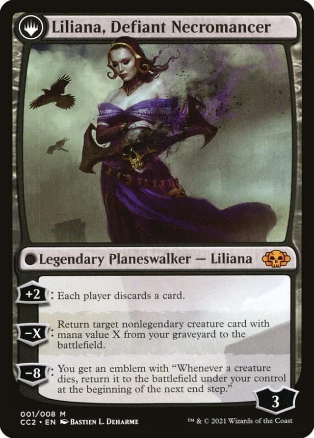 Liliana, Heretical Healer // Liliana, Defiant Necromancer image