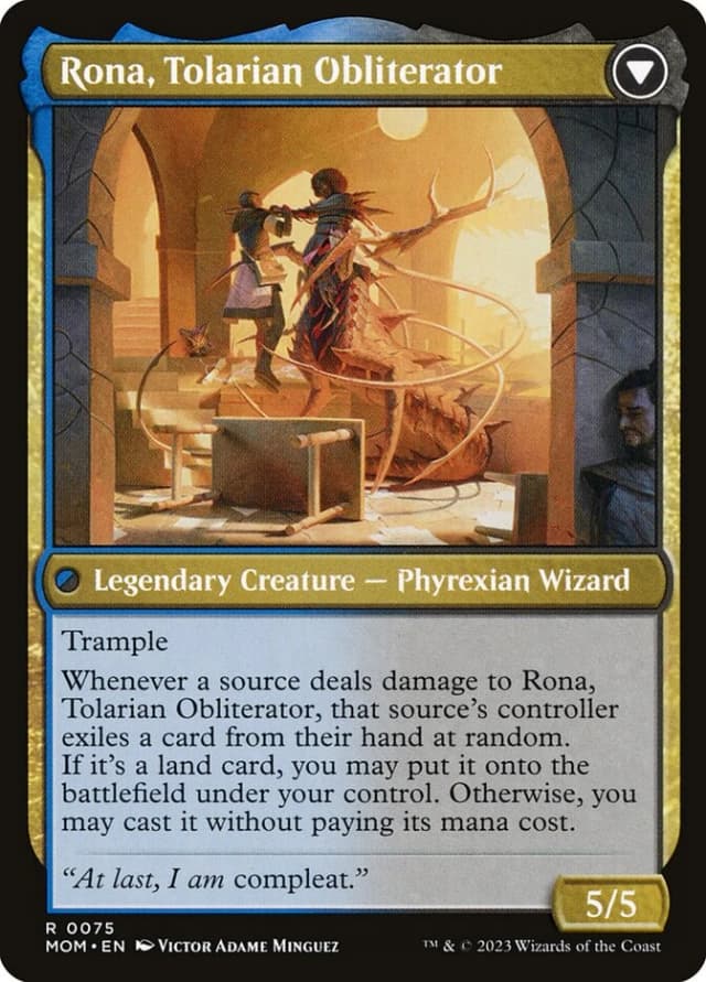 Rona, Herald of Invasion // Rona, Tolarian Obliterator image
