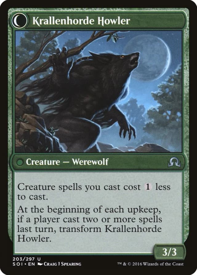 Duskwatch Recruiter // Krallenhorde Howler image