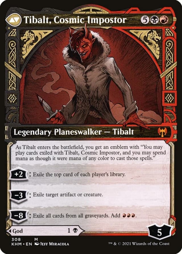 Valki, God of Lies // Tibalt, Cosmic Impostor image